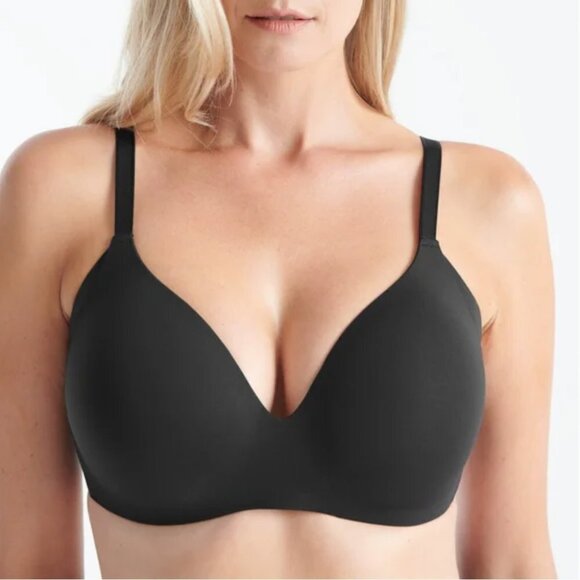 Knix WingWoman Contour Wireless Bra Black Size 7+ Fits 38E, 36F, 38F - Picture 2 of 8